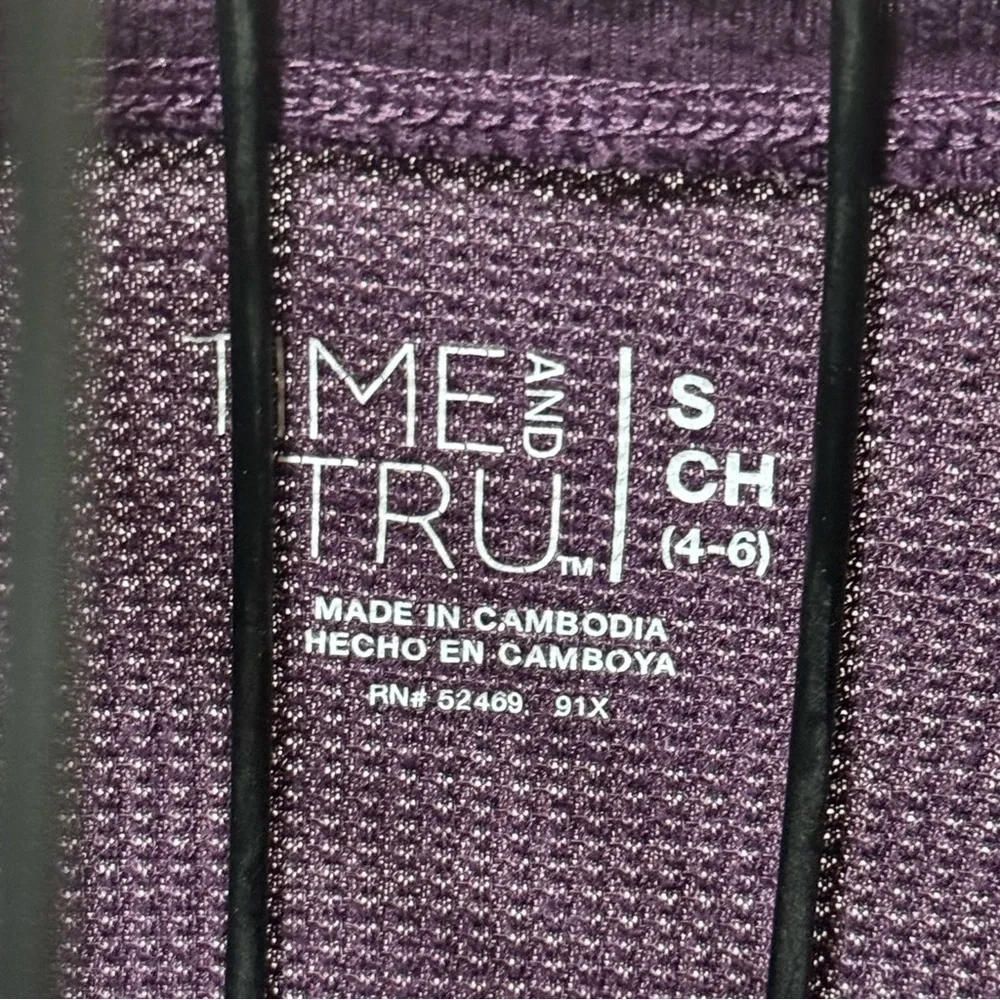 Purple Long Sleeve Top - Picture 2 of 6